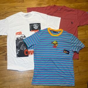 3 T-Shirt BUNDLE Men’s Sz L New! All T-shirts In Photo..New! C